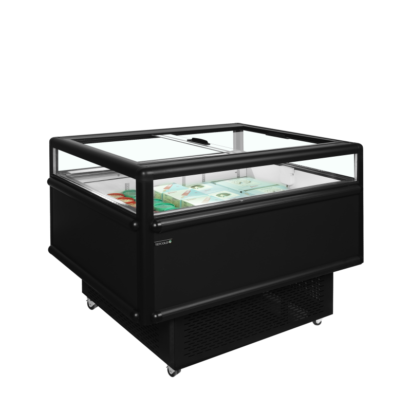 R&eacute;frig&eacute;rateur/cong&eacute;lateur noir pour achats impulsifs UHD201 /Black - TEFCOLD - 48825