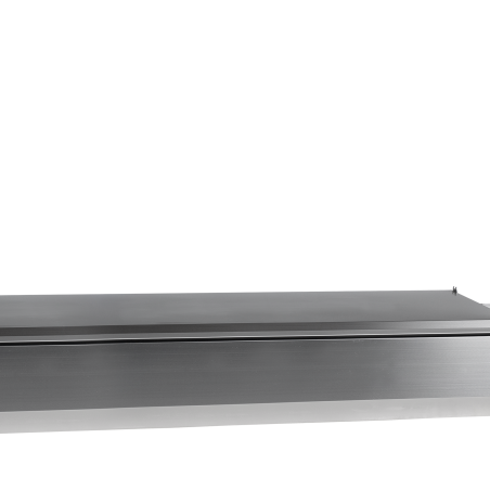 Vitrine r&eacute;frig&eacute;r&eacute;e GN1/4 VK33-200 S/S LID - TEFCOLD - 16512