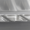 Vitrine r&eacute;frig&eacute;r&eacute;e GN1/4 VK33-200 S/S LID - TEFCOLD - 16512