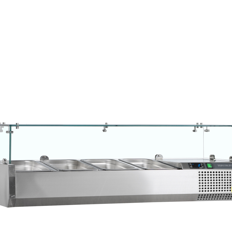 Vitrine r&eacute;frig&eacute;r&eacute;e GN1/3 VK38-120 - TEFCOLD - 16514