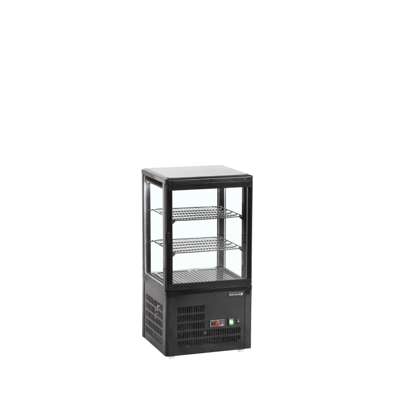 Vitrine r&eacute;frig&eacute;r&eacute;e pour comptoir UPD60-BLACK - TEFCOLD - 16061