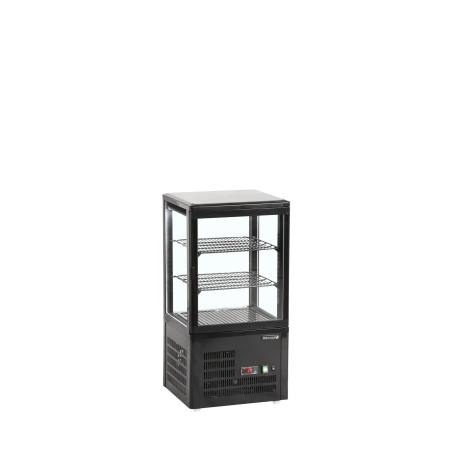 Vitrine r&eacute;frig&eacute;r&eacute;e pour comptoir UPD60-BLACK - TEFCOLD - 16061