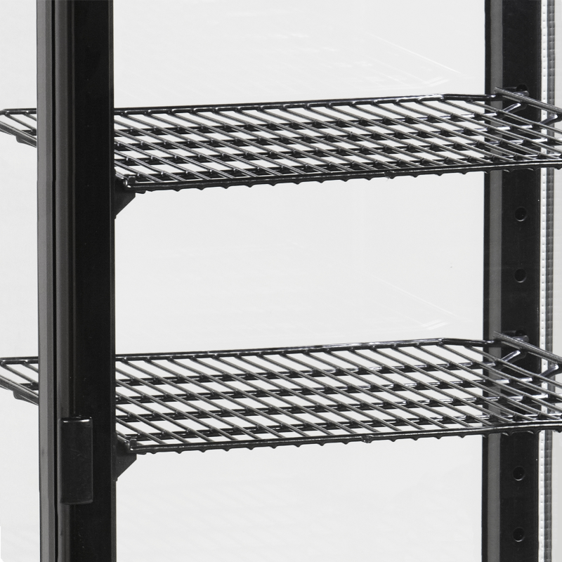 Vitrine r&eacute;frig&eacute;r&eacute;e pour comptoir UPD60-BLACK - TEFCOLD - 16061