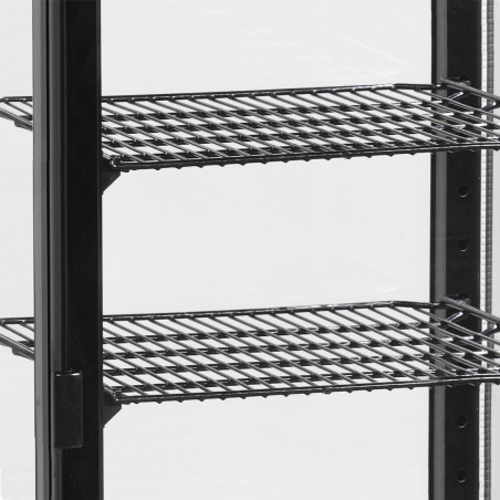 Vitrine r&eacute;frig&eacute;r&eacute;e pour comptoir UPD60-BLACK - TEFCOLD - 16061