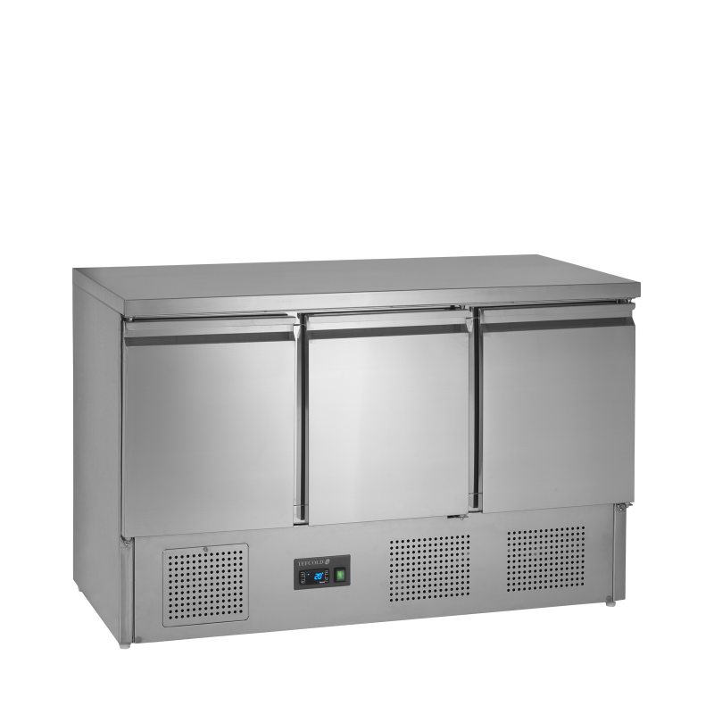 Saladettetafel GN1/1 SA1365 S/S - TEFCOLD - 16488