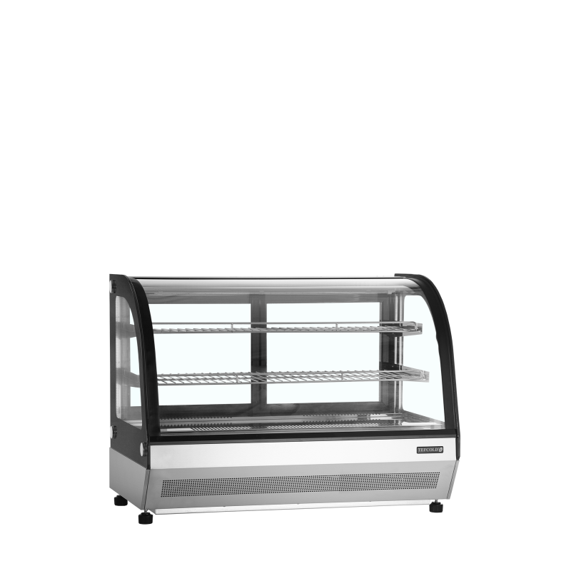 Vitrine r&eacute;frig&eacute;r&eacute;e pour comptoir LCT900C/BLACK - TEFCOLD - 16040