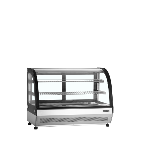 Vitrine r&eacute;frig&eacute;r&eacute;e pour comptoir LCT900C/BLACK - TEFCOLD - 16040