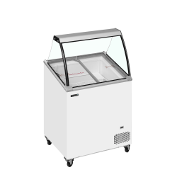 Cong&eacute;lateur de cr&egrave;me glac&eacute;e IC201SCE+SO - TEFCOLD - 49431