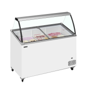 Cong&eacute;lateur de cr&egrave;me glac&eacute;e IC401SCE+SO - TEFCOLD - 49437