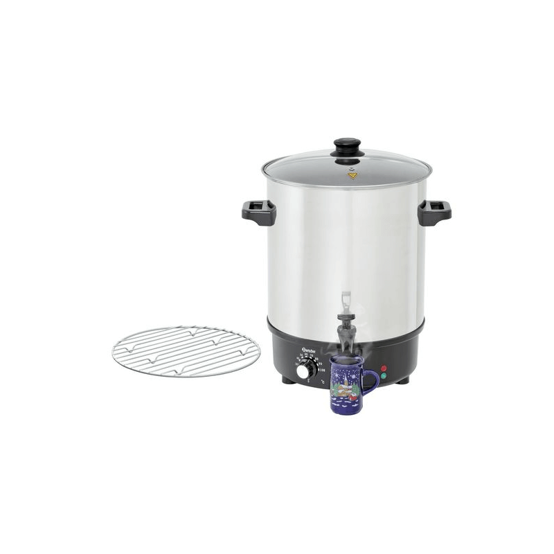 Hete wijn ketel, sterilisator, 30 L - Bartscher