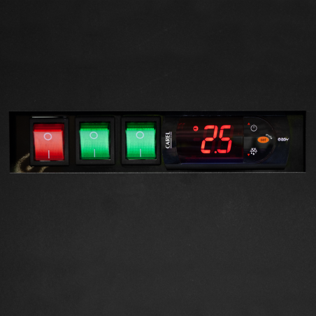 Vitrine r&eacute;frig&eacute;r&eacute;e pour supermarch&eacute; PC1250B - TEFCOLD - 47447