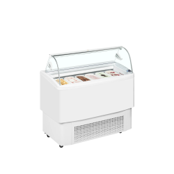 Vitrine ventil&eacute;e pour glace en bac FIJI 6 - TEFCOLD - 20362