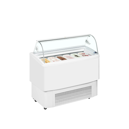 Vitrine ventil&eacute;e pour glace en bac FIJI 6 - TEFCOLD - 20362