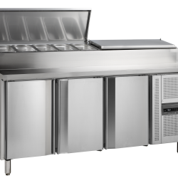 Table de pr&eacute;paration de sandwich GN1/1 SS7300 - TEFCOLD - 31546