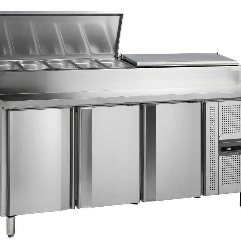 Table de pr&eacute;paration de sandwich GN1/1 SS7300 - TEFCOLD - 31546