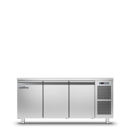 Table r&eacute;frig&eacute;r&eacute;e ventil&eacute;e 3 portes GN1/1 MASTER 3P - TEFCOLD - 51339