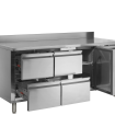 Refroidisseur de comptoir GN1/1 CK7340 - TEFCOLD - 51586