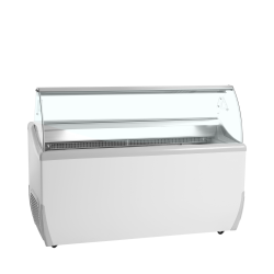 Vitrine pour glace en bac -...