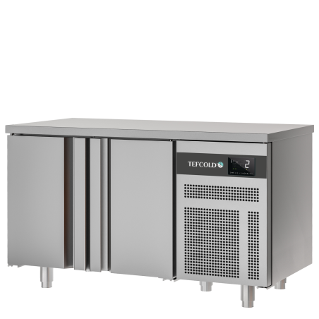 Table r&eacute;frig&eacute;r&eacute;e 2portes GN1/1 EURO GN2 - TEFCOLD - 52063
