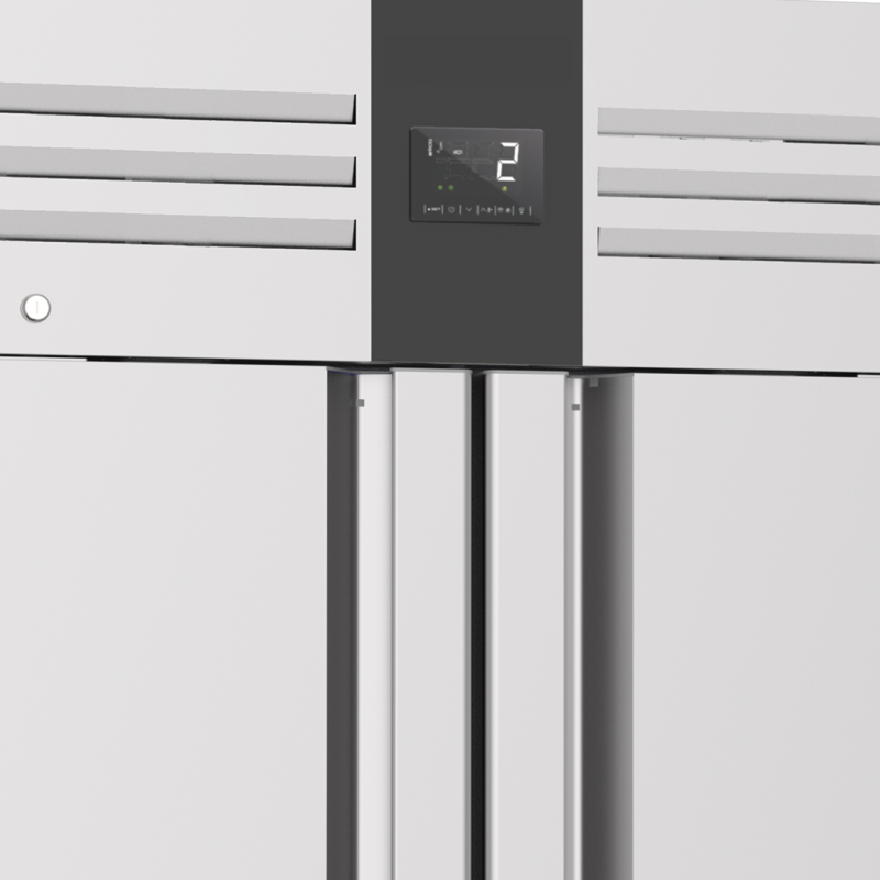 Armoire de r&eacute;frig&eacute;ration 2 portes GN2/1  - TROPICALIS&Eacute; ECPG 1502 TN - TEFCOLD - 52077