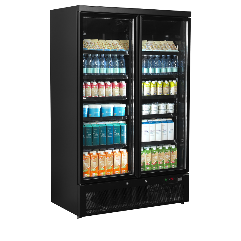 Koelkast met glazen deur Atom Maxi C2DBB - TEFCOLD - 52328