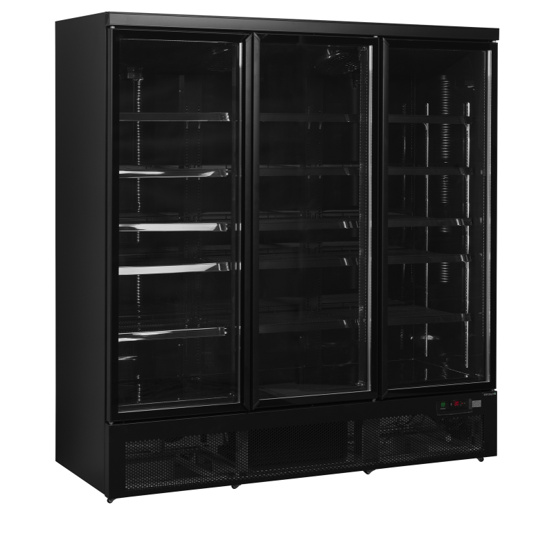 Koelkast met glazen deur Atom Maxi C3DBB - TEFCOLD - 52331