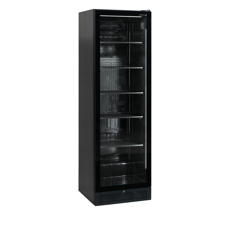 Koelvitrine zwart SCU1425 FRAMELESS - TEFCOLD - 53321