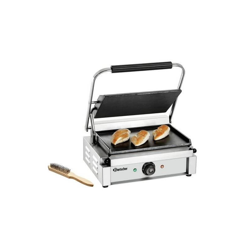 Panini contactgrill 1R-G glad of met sleuven - Bartscher - A150674