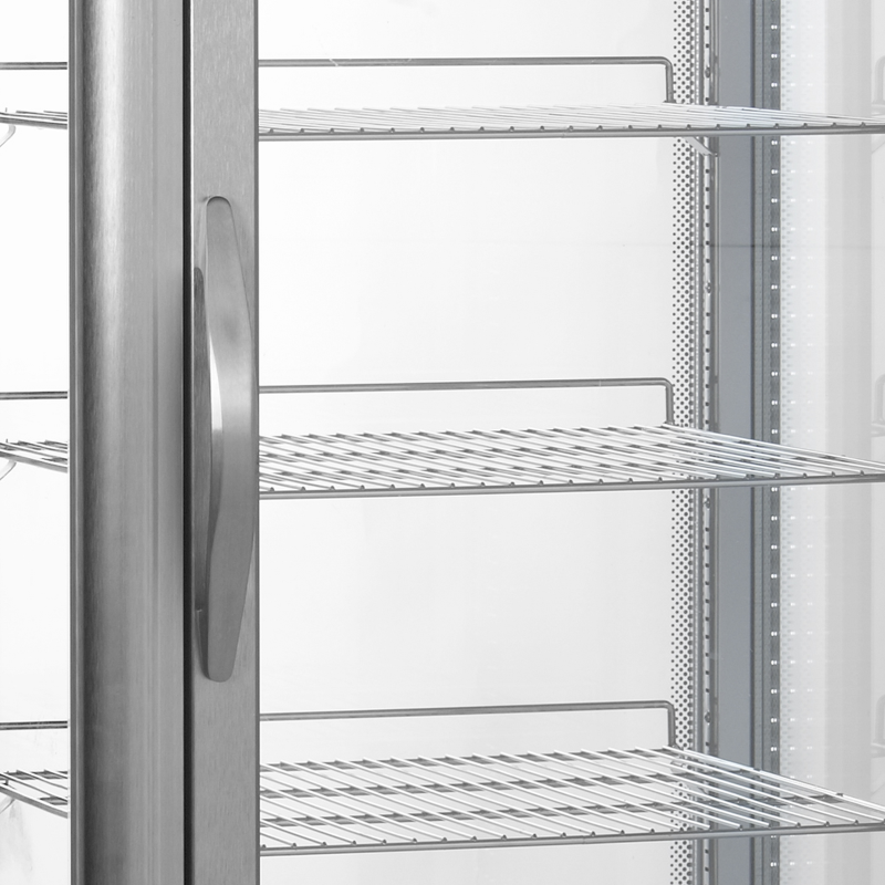 Koelkast met glazen deur UPD200 - TEFCOLD - 16059
