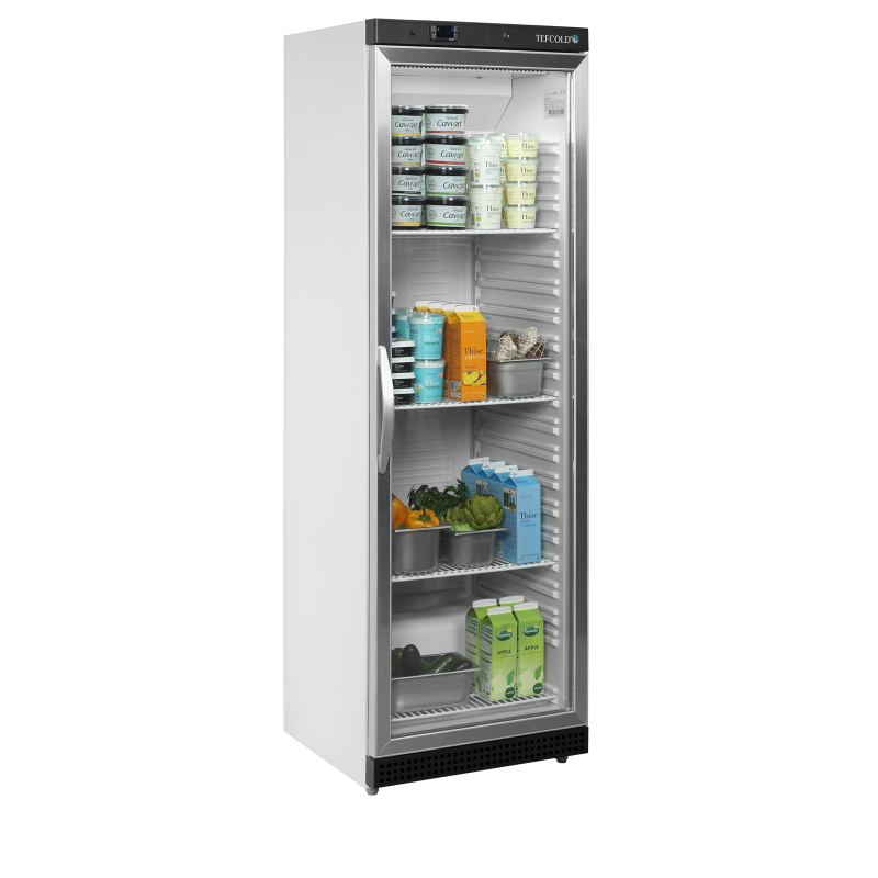 Koelkast met glazen deur UR400G - TEFCOLD - 33852