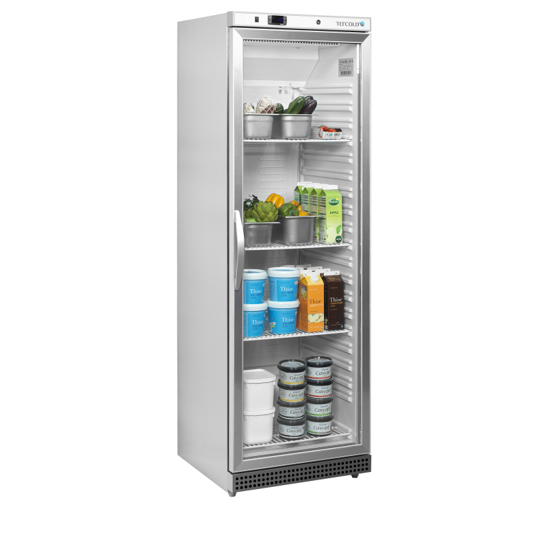 Koelkast met glazen deur UR400SG - TEFCOLD - 33853