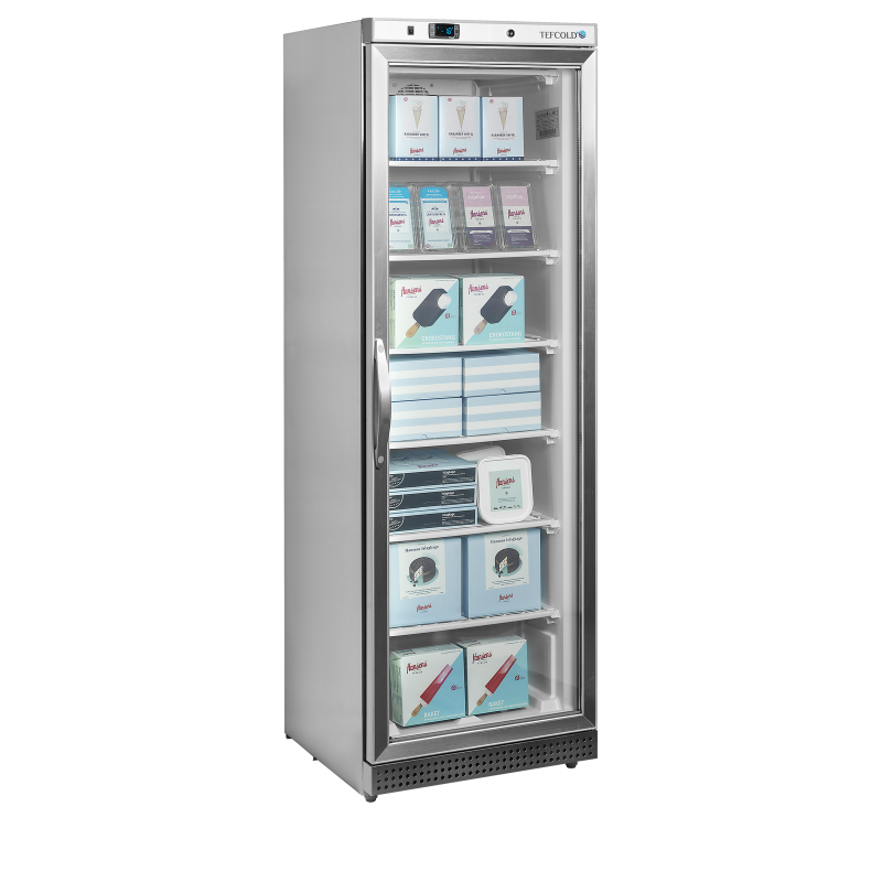 Staande vitrinevriezers UF400SG - TEFCOLD - 33857