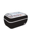 Cong&eacute;lateur de supermarch&eacute; noir TWIN HEAD B-F - TEFCOLD - 17336