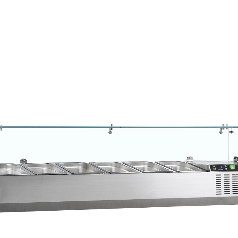 Koelvitrine GN1/4 GVC33-140 - TEFCOLD - 33587