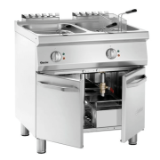 Elektrische friteuse 2 schalen L800 - Bartscher 700