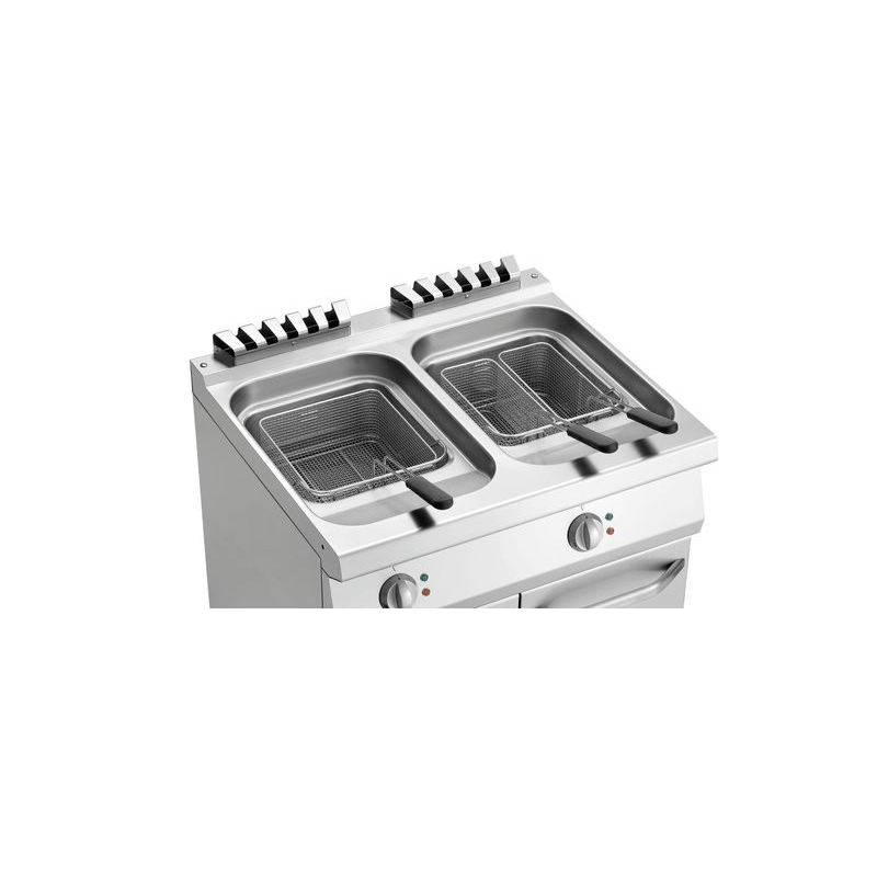 Elektrische friteuse 2 schalen L800 - Bartscher 700
