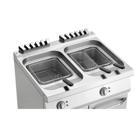 Elektrische friteuse 2 schalen L800 - Bartscher 700