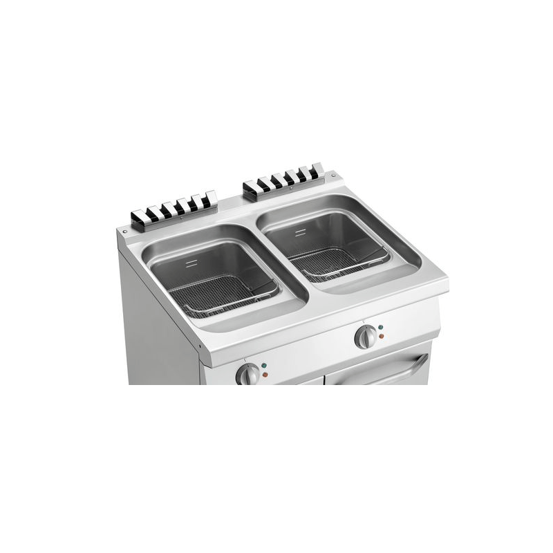 Elektrische friteuse 2 schalen L800 - Bartscher 700