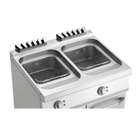 Elektrische friteuse 2 schalen L800 - Bartscher 700