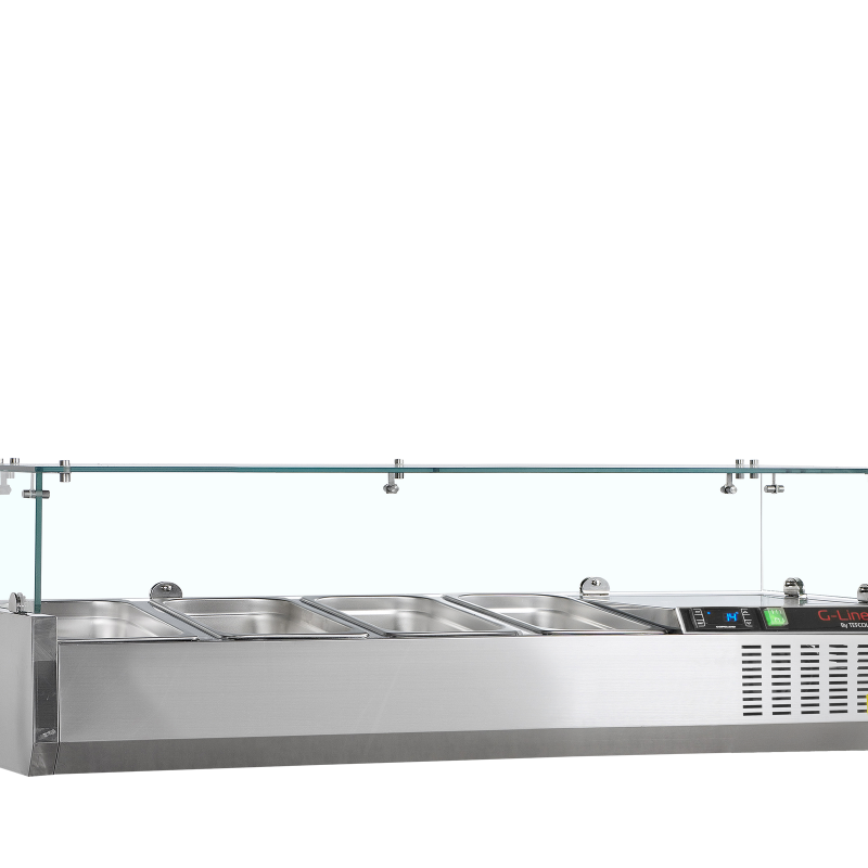Vitrine r&eacute;frig&eacute;r&eacute;e GN1/3 GVC38-120 - TEFCOLD - 33595