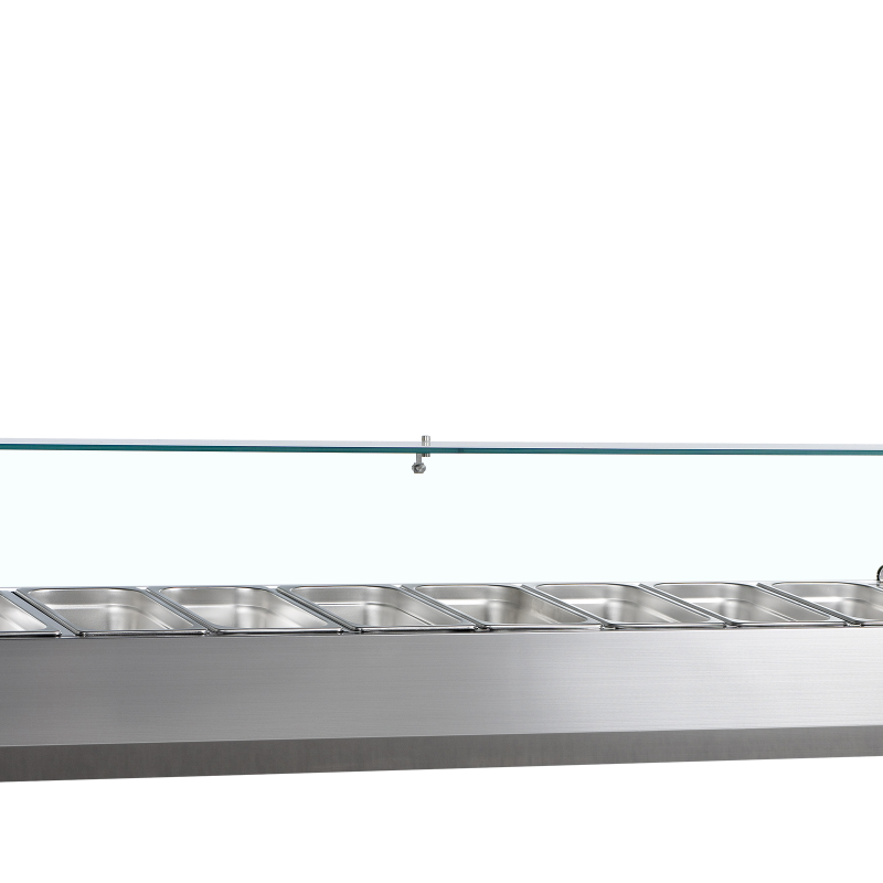 Vitrine r&eacute;frig&eacute;r&eacute;e GN1/3 GVC38-200 - TEFCOLD - 33603