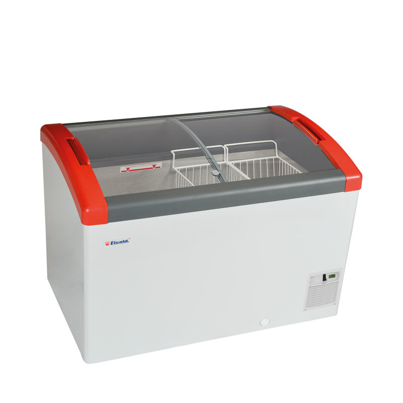 Diepvrieskist met schuifdeksels FOCUS 106 RED - TEFCOLD - 38901
