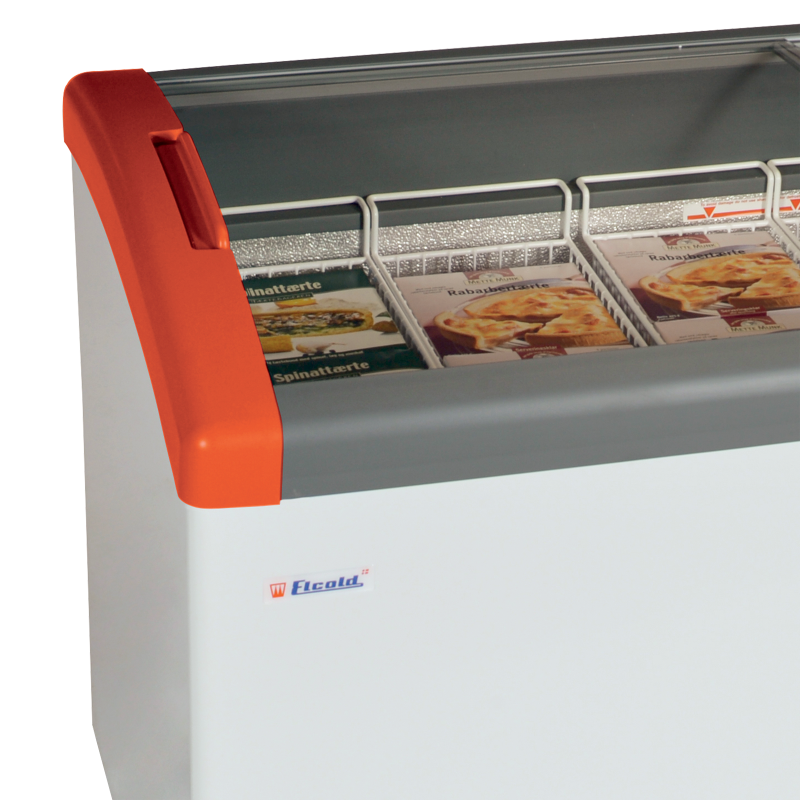 Diepvrieskist met schuifdeksels FOCUS 106 RED - TEFCOLD - 38901
