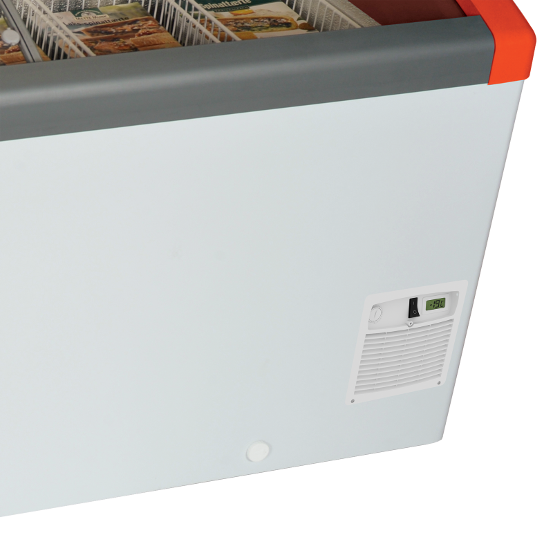Diepvrieskist met schuifdeksels FOCUS 106 RED - TEFCOLD - 38901