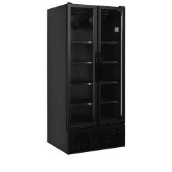 Vitrine r&eacute;frig&eacute;r&eacute;e noire FS890H BLACK - TEFCOLD - 34753