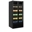 Vitrine r&eacute;frig&eacute;r&eacute;e noire FS890H BLACK - TEFCOLD - 34753