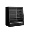 Vitrine r&eacute;frig&eacute;r&eacute;e pour supermarch&eacute; Galaxy+ GPL14FGD Black - TEFCOLD - 47722