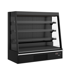 Vitrine r&eacute;frig&eacute;r&eacute;e pour supermarch&eacute; Galaxy+ GPL14 Black HC - TEFCOLD - 47725