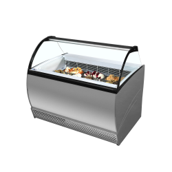Vitrine pour glace en bac -...