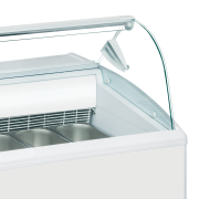 Cong&eacute;lateur de cr&egrave;me glac&eacute;e ISETTA 4LX - TEFCOLD - 20310
